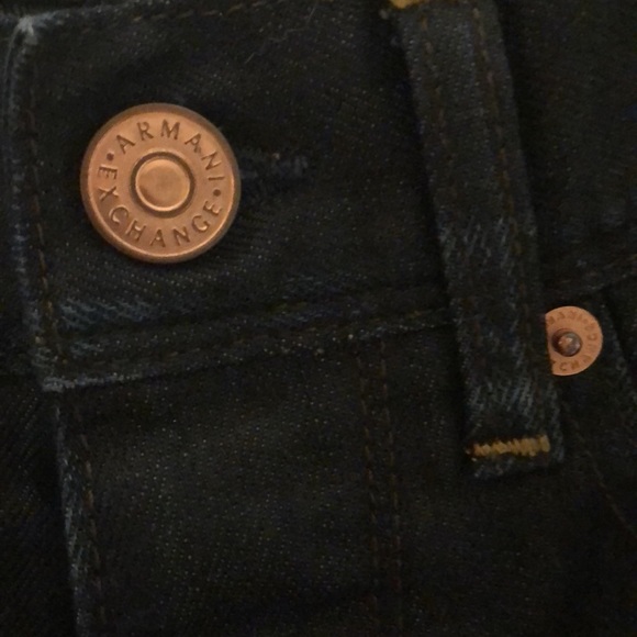 ARMANI EXCHANGE J66 Straight Black Jeans - Picture 6 of 14